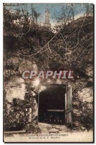 Old Postcard Environs de Fontenay le Comte Cave R P Montfort