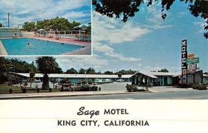 King City California Sage Motel Multiview Vintage Postcard K50529