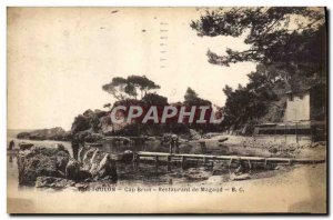 Old Postcard Toulon Cap Brun restaurant Magaud