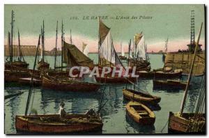 Old Postcard Boat Havre L & # 39anse pilot