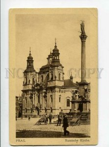 3131826 Czech Republic PRAGUE Russian Church & ADVERTISING Old