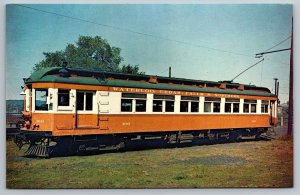 Vintage Railroad Train Locomotive Postcard - Waterloo, Cedar Falls & Northern