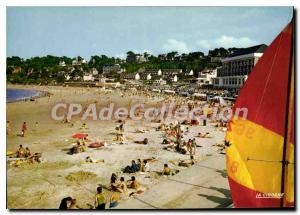 Modern Postcard Perros-Guirec Trestraou Beach Casino