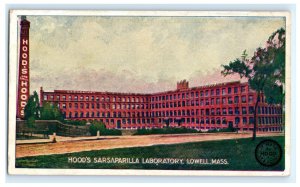 Hood's Sarsaparilla Laboratory Lowell MA Massachusetts Postcard (BY19)