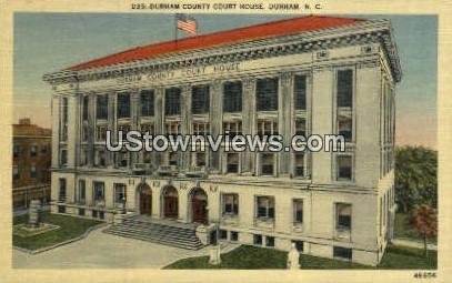 Durham County Court House in Durham, North Carolina