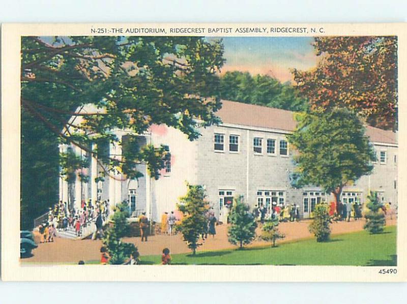 Linen BUILDING SCENE Ridgecrest - Near Black Mountain & Asheville NC H5344