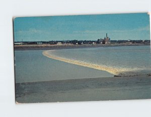 Postcard The Tidal Bore, Moneton, Canada