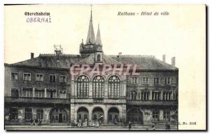 Old Postcard Obernai City Hotel