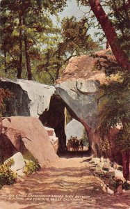 Stagecoach, Arched Rock, El Portal, Yosemite Valley, CA 1912 Antique Postcard