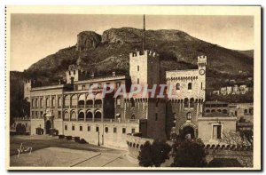 Old Postcard Cote D Azur Monte Carlo Monaco Prince's Palace