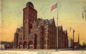 Boys Central High School Broad, Green Streets - Philadelphia, Pennsylvania PA