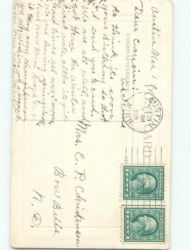 Divided-Back GREAT SCENE Greeting Postcard AA7331