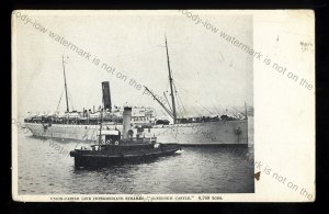 UC158 - Union Castle Liner - Glengorm Castle - postcard