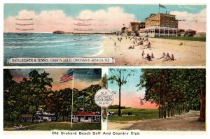 Maine  Old Orchard Beach  Golf and Country Club Multi-view