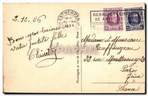 Old Postcard Antwerpen Museum der Schoone Kunsten