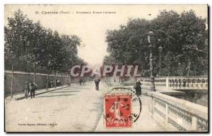 Postcard Old Castres Boulevard Alsace Lorraine