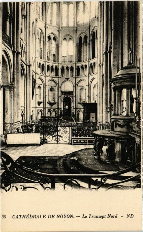CPA Noyon- La Cathedrale Le Transept Nord FRANCE (1020537)
