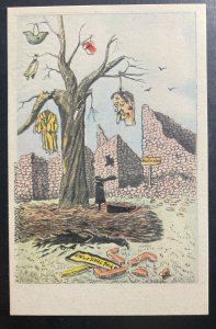 Mint England WW2 Picture Postcard PPC Anti German The End !