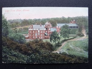 Staffordshire KINVER Edge View Hotel c1906 Postcard by Valentine