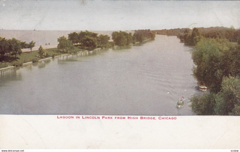 CHICAGO , Illinois , 00-10s ; Lagoon in Lincoln Park