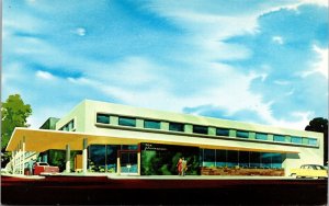 Postcard The Plainsman Hotel in Lubbock, Texas~137393