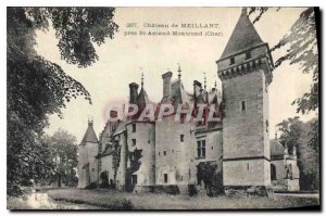 Old Postcard Meillant Chateau near St Amand Montrond Cher