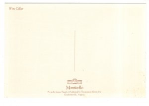 Wine Cellar, Monticello, Charlottesville, Virginia