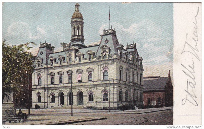 Post Office, Scranton, Pennsylvania, PU-1907