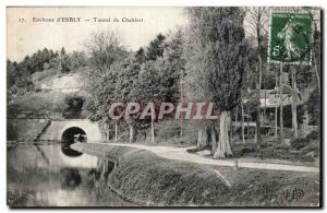 Old Postcard Environs d & # 39Esbly Tunnel Chalifert