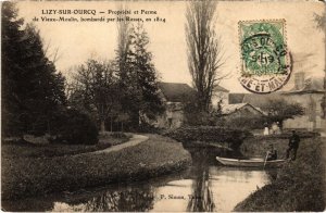 CPA Lizy sur Ourcq Propriete et Ferme de Vieux Moulin (1269826)