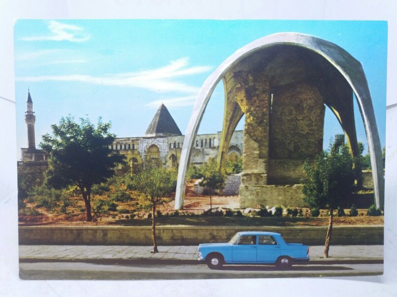 Alaeddin Kosku Kiosk Alaettin Tepesi Konya TURKEY Unused Vintage Postcard 1970s