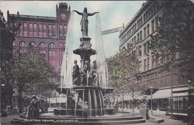 Ohio Cincinnati Fountain Square