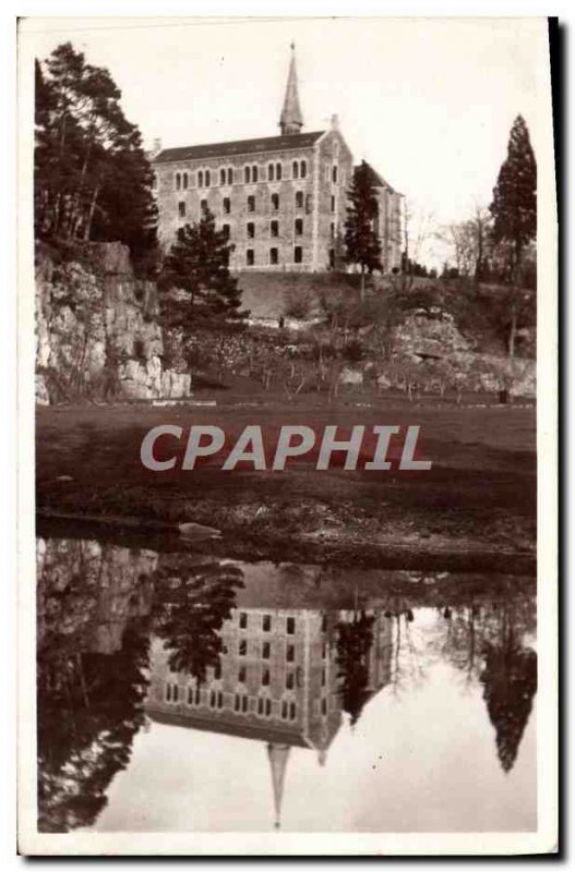 Old Postcard Monastery of St. Mary of the Stone that turns