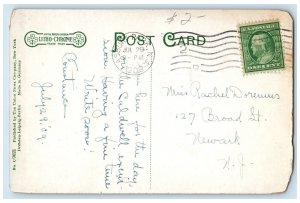 1909 Lillagore's Pavilion Ocean Grove New Jersey NJ Asbury Park Vintage Postcard