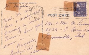 Vintage Postcard 1954 Guntersville Gunter's Ferry Marshall County Alabama AL