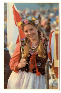 Polish Welcome, Ninian Park Cardiff Wales Papal Visit 1982, Traditional Custom