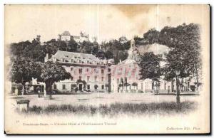 Old Postcard Uriage Les Bains The Old Hotel and I Etablissement Thermal