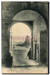 Old Postcard Saint Servan Sea Gate Navy Far Solidor tower