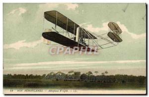 Old Postcard Jet Aviation Airplane Wright