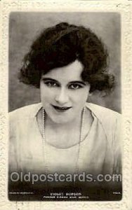 Violet Hopson, Cinama Star Opera 1929 light corner wear, postal used 1929