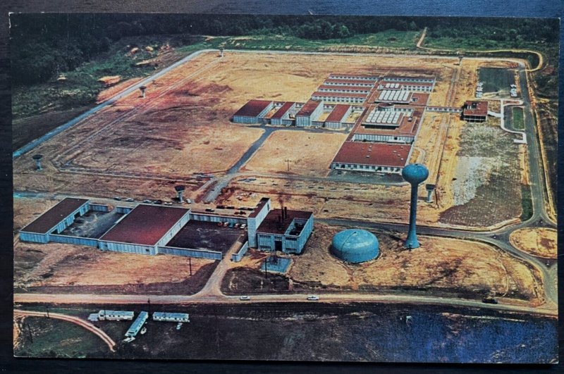 Vintage Postcard 1963 Bird's Eye View, Federal Prison, Marion, Illinois (IL)