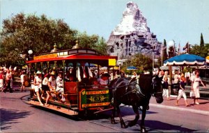 California Anaheim Disneyland Horse Drawn Streetcar