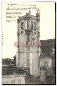 Old Postcard Joigny Tour Saint Thibault