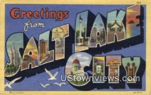 Greetings from - Salt Lake City, Utah UT  