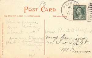 LPS38 LAKEVILLE Ohio Odell's Lake Postcard