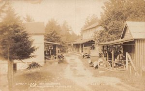 J72/ Glenfield New York RPPC Postcard c1910 Stony Lake Inn Camps  243