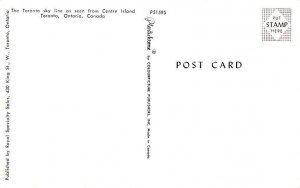 Toronto Skyline from Centre Island Toronto Unused 