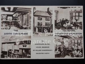 Old PC Stratford-upon-Avon The Judith Shakespeare Tea Rooms MULTI VIEW ALL SHOWN