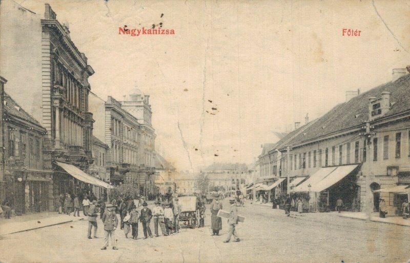 Hungary Nagykanizsa Großkirchen Vintage Postcard 08.42