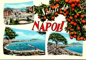 Italy Saluti da Napoli Multi View